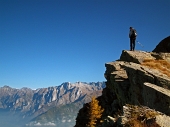 Salita dai Roccoli di Loria sul MONTE LEGNONE, 2609 m.,il 18 ottobre 2012